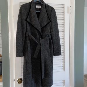 Gently used Calvin Klein Wool/Polyester coat